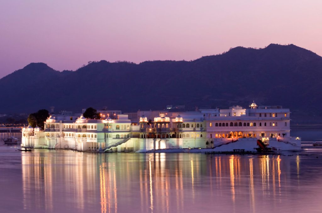 Udaipur Taj Lake Palace - A Lake side palace hotel